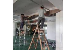 China Acoustic Design Ceiling Metalwork Aluminum Baffle Wave Ceilings supplier