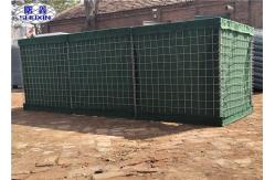 China Galvanized Gabion Box Geotextile Lined Feature For Preventing Explosion supplier