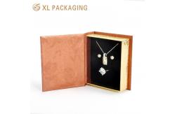 China XL Packaging Custom Logo Cardboard Jewelry Packaging Box with Magnetic Closure and CMYK Printing supplier
