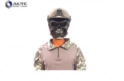 China Black Cool Military Tactical Masks , Custom Tactical Skull Face Mask Skeleton supplier