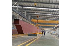 China Motorized 30 Tons Material Transfer Cart Fabricated Beams Rail Powered supplier
