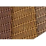 Crimped Type PVD Stainless Steel Bead Decorative Woven Mesh Pitch 2.5mmx5.4mm for sale