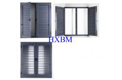 China 100mm Depth Aluminum Casement Windows 2.28pvb 27A Anodized supplier