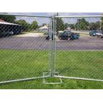 American Standard 10ft X 6ft Temporary Construction Fencing Galvanized Tube Chain Link Mesh for sale