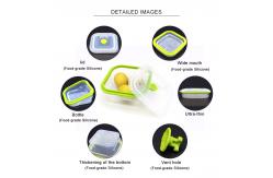 China 800ML Biodegradable Collapsible Kitchen Storage Containers supplier