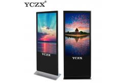 China 43 Touch Screen Floor Standing Digital Signage With Android / Windows OS supplier