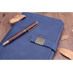 A5 142x208mm  PU or Fabric material weekly monthly ring binder planner