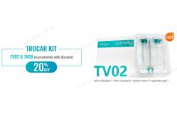 China EO  5mm Disinfection Laparoscopic Trocar Kit Optical Plastic Trocars supplier