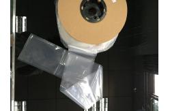 China LDPE Pre Opened Flat Poly Bags On A Roll For Packaging Machines supplier