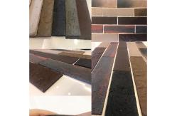 China Brick Veneer Anti Aging Flexible MCM Clay Wall Cladding 4.0mm Thickness supplier