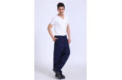 China 280gsm Light Weight Flame Resistant Arc Protection Trousers with reflective strips on leg supplier