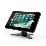 Security Lockable Anti Theft Tablet Stand 360 Degree Rotated PC Holder Metal Material