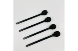China Round Foam Tip Swabs Black Handle Clean Excess Adhesives After Gluing supplier