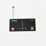 PET PC Material LED Membrane Switch With Frosted Glossy Matte Surface