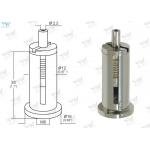 Two - Parts Lock Cable Grippers Brass Material Plated In Nickel for sale