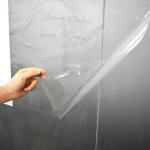 Clear Adhesive Free Sticky Static Whiteboard Sheet In Roll For Office Use