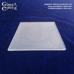 Custom Optically Finishing Flat Borosilicate Glass Lens With Linear Surface