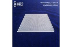 China Custom Optically Finishing Flat Borosilicate Glass Lens With Linear Surface supplier