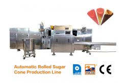China Strawberry Flavor Ice Cream Cone Production Line Automatic supplier