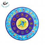 Baby Daily Routine Round Jigsaw Puzzle , Educational Activity Toys Hand Eye Coordination for sale