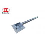 ISO9001 Galvanized Tubular Scaffolding Parts Swivel Base Jack for sale
