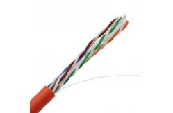 China Lan 305m Per Box CAT6 Ethernet Cable UTP / FTP 4pairs Communication supplier