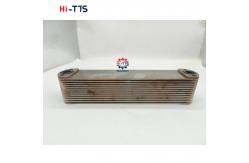 China Truck Excavator Engine Parts QSX15 X15 ISX15 Oil Cooler 4965487 13P supplier