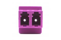 China OM4 Multimode Sc Apc Fiber Connector Duplex With 0.2dB Insertion Loss supplier