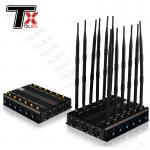 Desktop 5g Jammer 12 Channel WiFi Signal Blocker For Jamming Cell Phone 2345G GPS Bluetooth Camera Frequency for sale