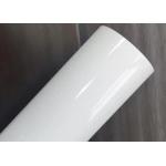 Gloss White Polymeric Vinyl Digital Screen Transfer Film With Removable Adhesive for sale