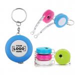 Personalized 150cm 60 Inch Blank Plastic Sublimation Keychain Tape Measure Portable Retractable Measuring Tape Accurate Markings For Home Office for sale