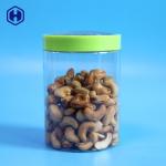 500ml 16.9oz EOE Lid PET Round Plastic Jar for sale