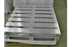 China 2 Way Lightweight Open Bottom Aluminum Pallet For Agricultural Industries supplier