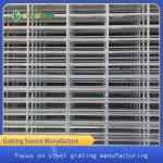 Industrial Hot Dip galvanized steel grating Plate 30mmx50mm for sale