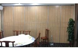 China Aluminium Profile Operable Walls Restaurant Soundproof Folding Removable Wall Partitions supplier