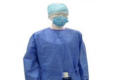 China SMS SMMS SSMMS Reinforced Disposable Medical Gowns Comforable supplier