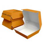Custom Eco-Friendly Burger Boxes  Biodegradable Kraft Food Containers for Takeaway