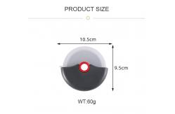 China Multi Function Round Stainless Steel Pizza Cutter Wheel 10.5cmx9.5cm supplier