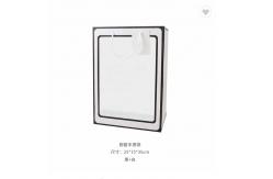 China Biodegradable Takeaway Paper Bag Packaging With Window For Grocery Gift 450gsm supplier