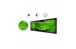 China Stretched Bar LCD Display Digital Shelf Edge Bus Advertising Screen 24 Inch supplier