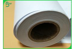 China Inkjet Printing 60gsm Bond Plotter Paper Roll For Drafting Printer supplier