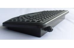 China IP68 Wireless Silicone Industrial Keyboard USB / PS2 Connection With Red Backlight supplier