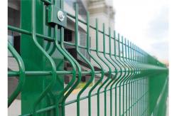 China 1.23m 3mm Out Diameter 3d Welded Wire Mesh Fence Powder Coated supplier
