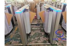 China Swimming Pool Flap Speed Turnstile Gate With Modern Infrared Camera Passage supplier