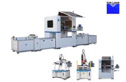 China 18650 Prismatic Fibre Galvanometer Laser Welding Machine for Lithium Batteries supplier