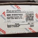 Rexroth R166671420 Steel Material Narrow Width Short Length Standard Height Linear Block for sale