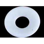 White Zirconia Ceramic Ring , Alumina Zirconia Ceramic Washer  / CE for sale