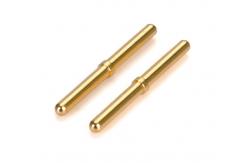 China Custom High Precision CNC Machined Pins Polished Round Solid Brass Pins supplier