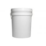 20L Yellow and White Color Plastic Bucket Tank Without Honey Gate for sale