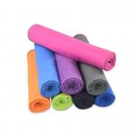 OEM Services Wholesale Quick Dry Custom Logo Microfiber Gym Sports Towel With Mesh Bag for sale